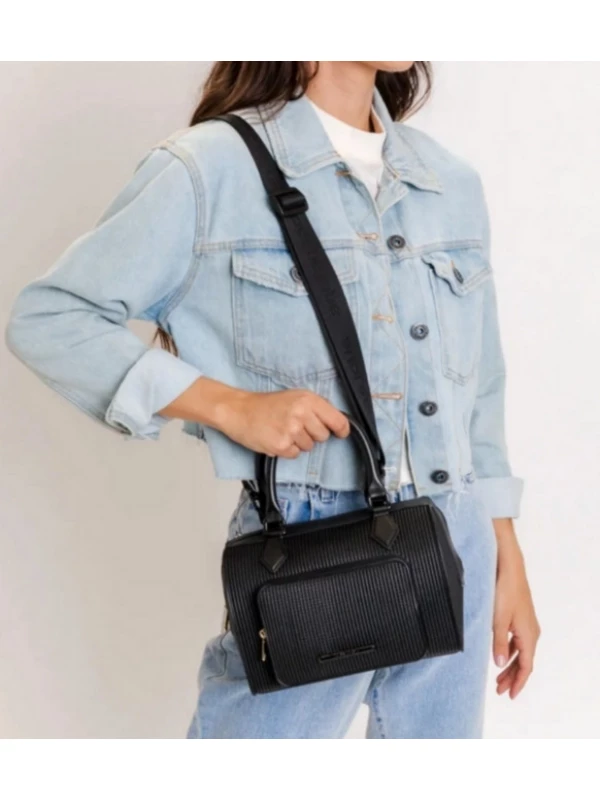 BOLSA LAUREN PETITE JOLIE PRETO 