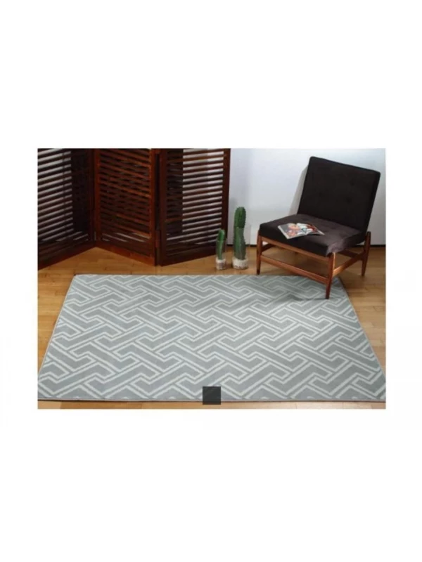 TAPETE ANDINO 1,00 X 1,50 LANCER A101 CINZA 