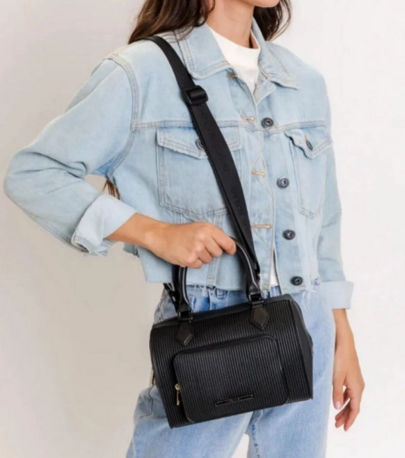 BOLSA LAUREN PETITE JOLIE PRETO 