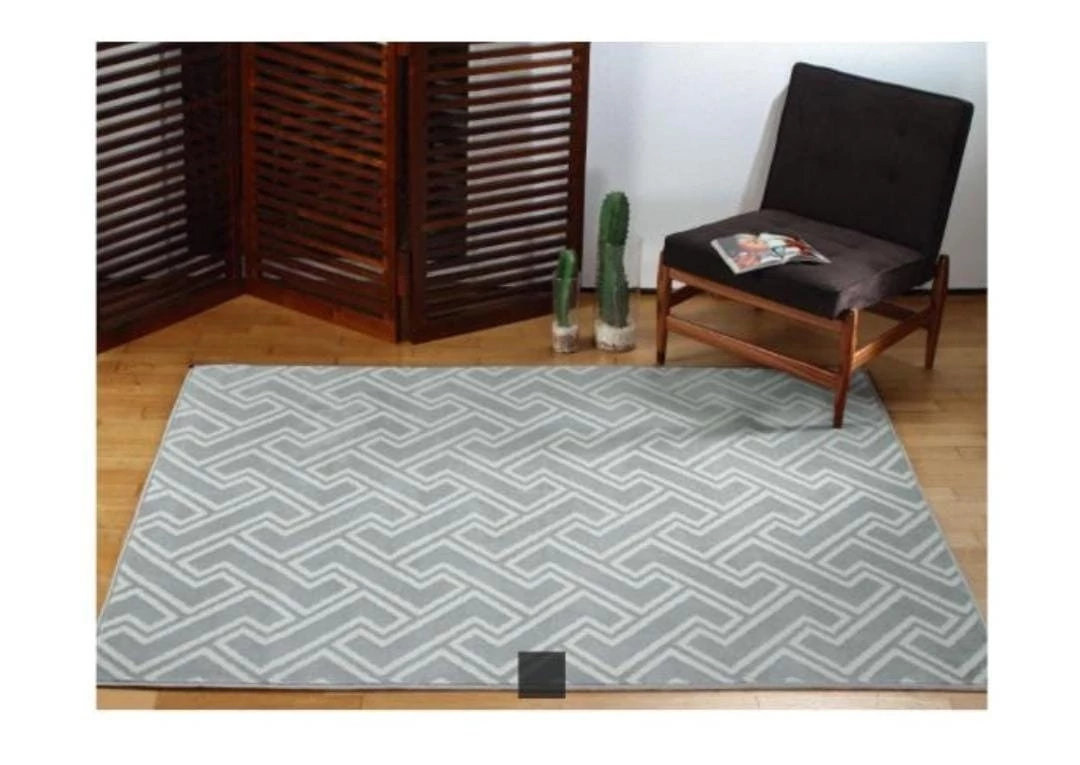 TAPETE ANDINO 1,00 X 1,50 LANCER A101 CINZA 